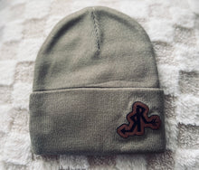 Load image into Gallery viewer, Leather Patch Beanie
