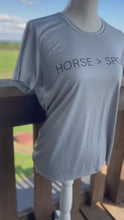 Load and play video in Gallery viewer, Horse &gt; Sport Tee
